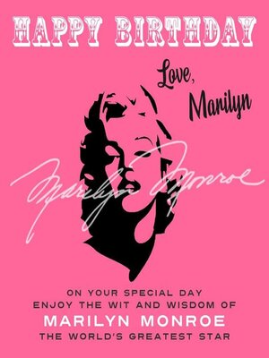 cover image of Happy Birthday-Love, Marilyn